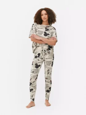 Pijamas de estilo cómic retro de Mickey Mouse de Disney