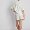 Pijamas de pantalones cortos estilo boyfriend estampados
