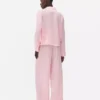 Pijamas de rayas de satén