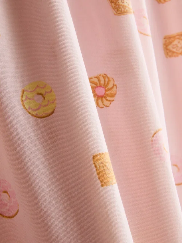 Pijamas estampados de algodón
