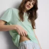 Pijamas estampados de algodón