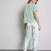 Pijamas estampados de algodón