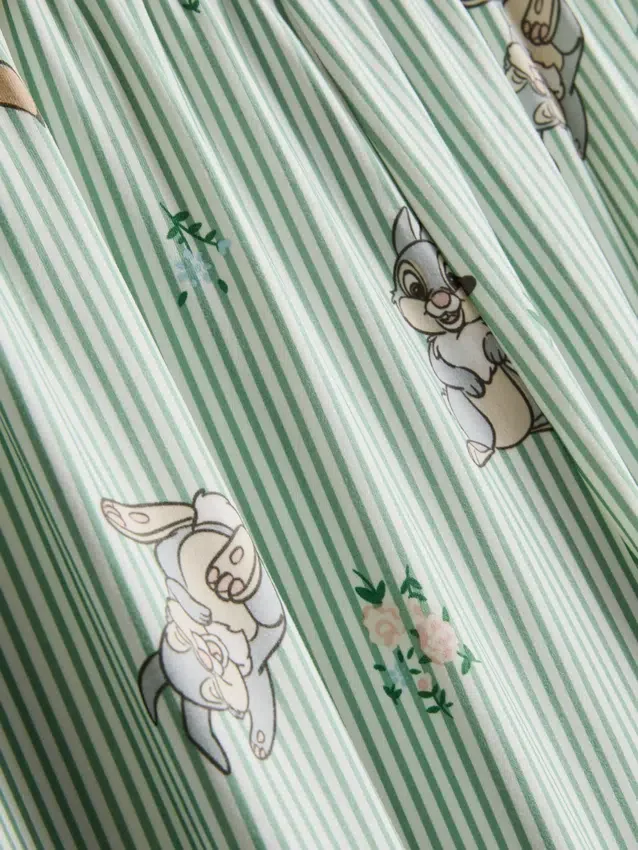 Pijamas estilo boyfriend a rayas de Bambi de Disney