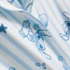 Pijamas estilo boyfriend a rayas de Stitch de Disney