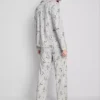 Pijamas estilo boyfriend con diseño de Snoopy