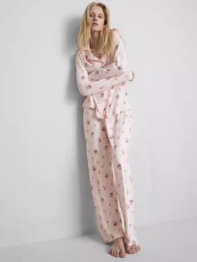 Pijamas estilo boyfriend con estampado de Minnie Mouse de Disney