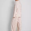 Pijamas estilo boyfriend de cuadros vichy de Stacey Solomon