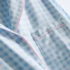 Pijamas estilo boyfriend de sarga