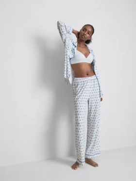 Pijamas estilo boyfriend estampados