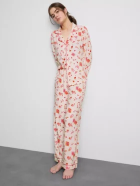 Pijamas estilo boyfriend estampados