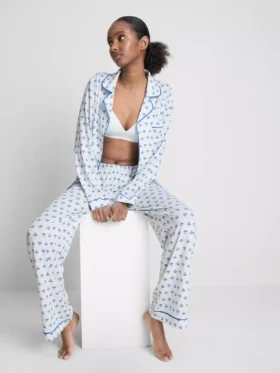 Pijamas estilo boyfriend estampados