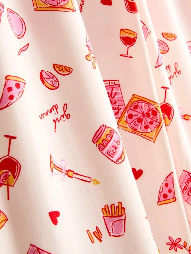 Pijamas estilo boyfriend estampados