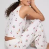 Pijamas sin mangas estampados de Winnie the Pooh de Disney, con alto contenido de algodón