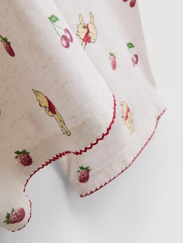 Pijamas sin mangas estampados de Winnie the Pooh de Disney, con alto contenido de algodón