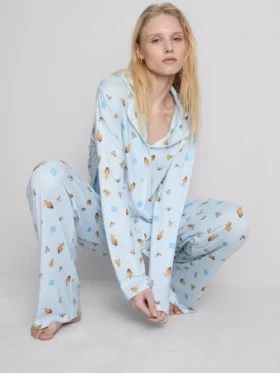 Pijamas tipo boyfriend con diseño de «La Edad de Hielo»