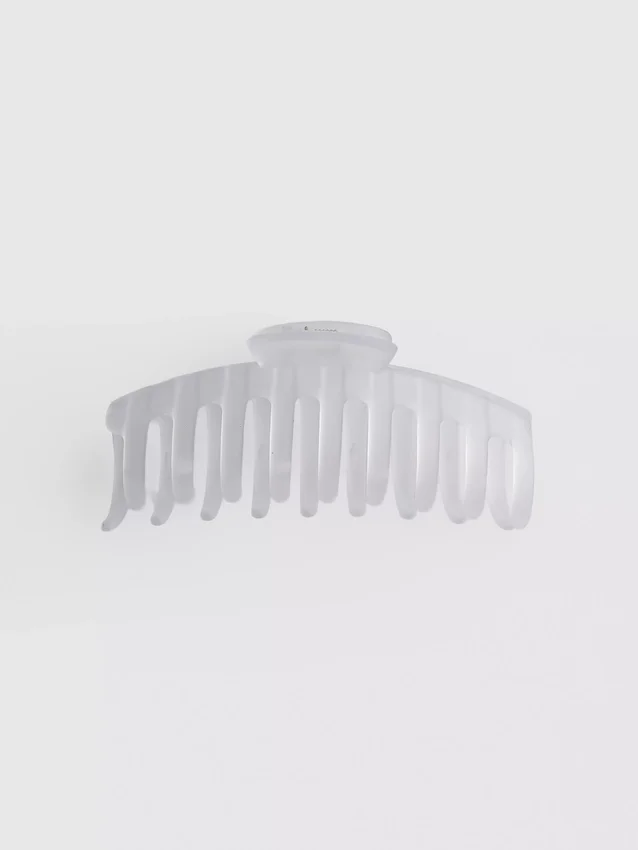 Pinza de pelo curvada