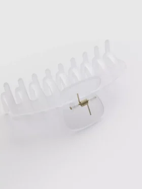 Pinza de pelo curvada