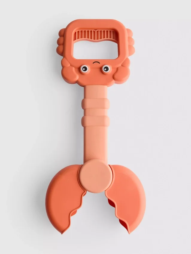 Pinza para arena con forma de pinza de cangrejo