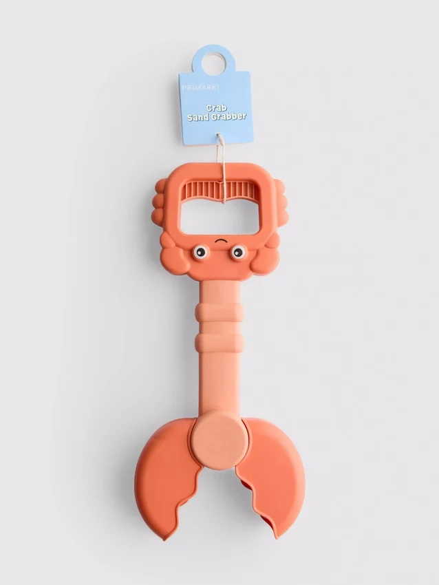 Pinza para arena con forma de pinza de cangrejo