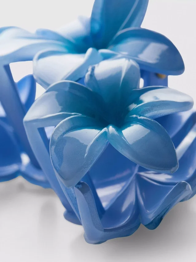Pinza para el cabello con forma de orquídea
