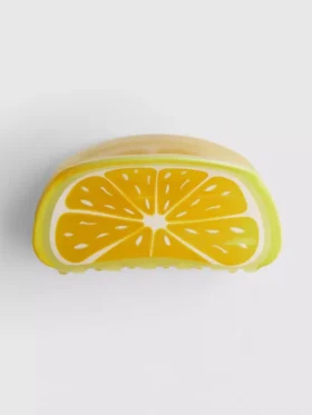 Pinza para el cabello con forma de rodaja de fruta