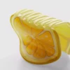 Pinza para el cabello con forma de rodaja de fruta