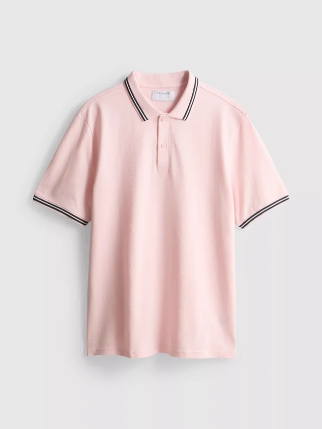 Polo con cuello con puntas