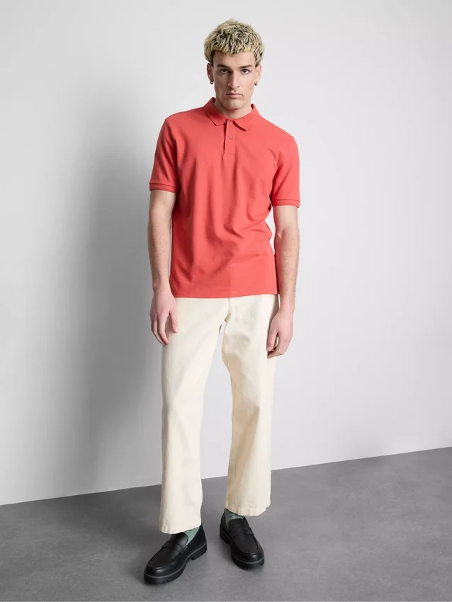 Polo de manga corta