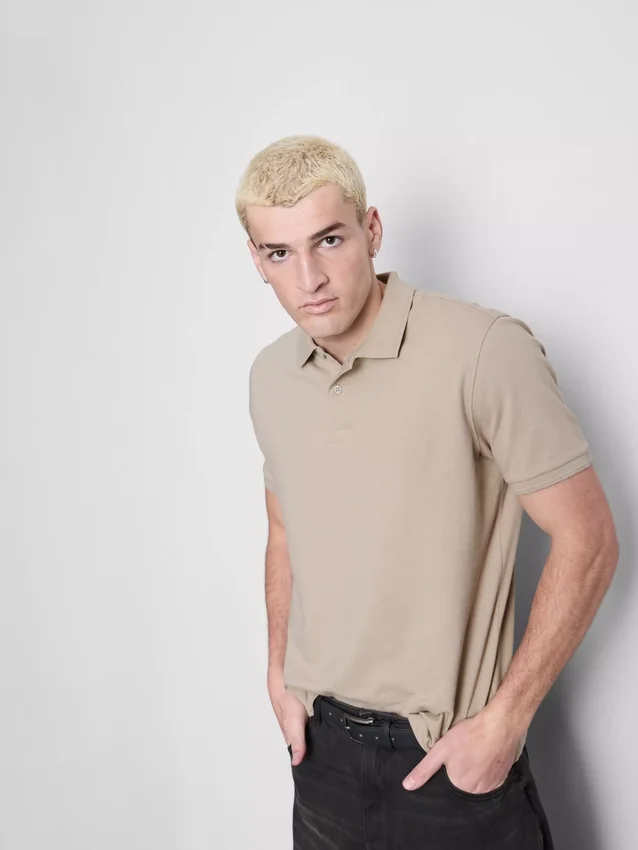 Polo de manga corta