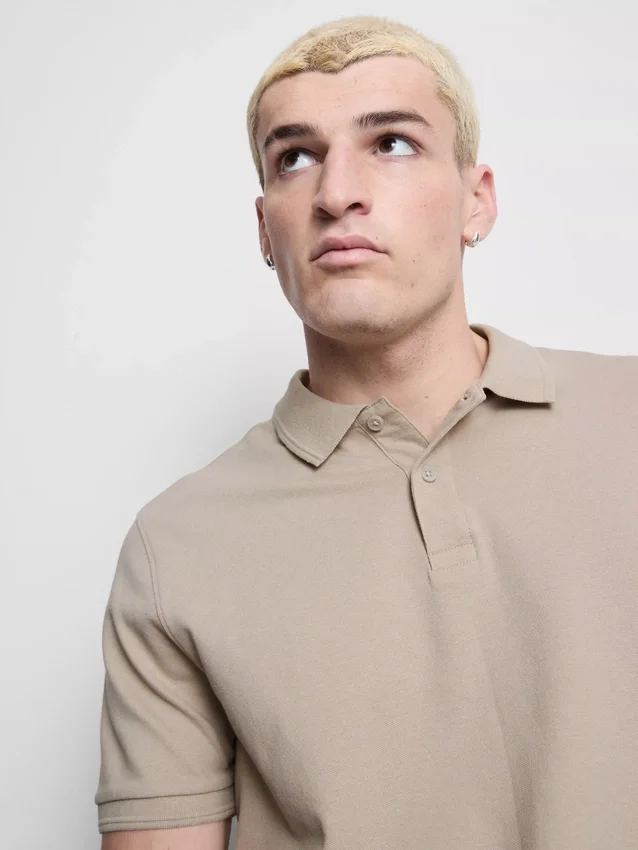 Polo de manga corta