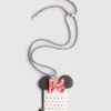 Portatarjetas con cordón de Minnie Mouse de Disney