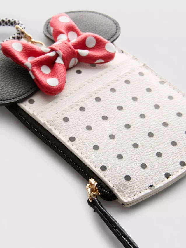 Portatarjetas con cordón de Minnie Mouse de Disney