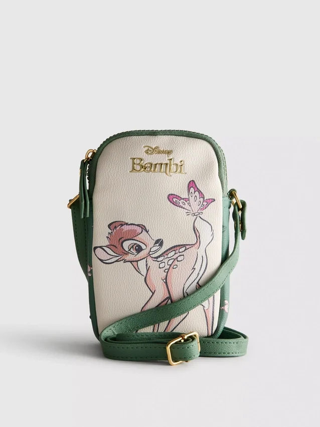 Portateléfono de imitación de cuero de Bambi de Disney
