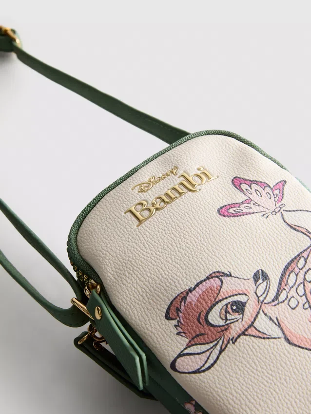 Portateléfono de imitación de cuero de Bambi de Disney