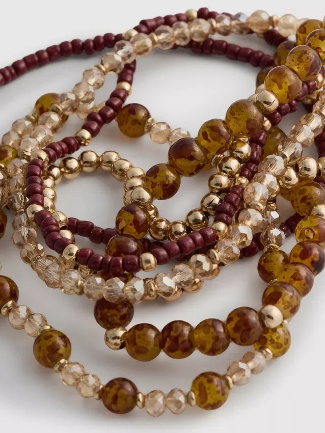 Pulseras con cuentas de Paula Echevarría