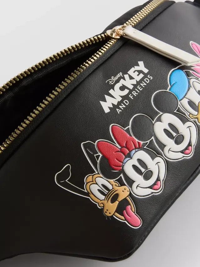 Riñonera de imitación de cuero de Mickey y sus amigos de Disney