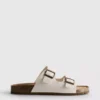 Sandalias con correas de doble hebilla