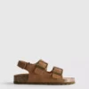Sandalias con correas de doble hebilla