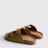 Sandalias con correas de doble hebilla