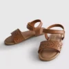 Sandalias con corte a láser
