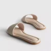 Sandalias con cuentas de strass