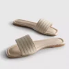 Sandalias con cuentas de strass