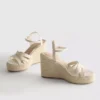 Sandalias de cuña tipo alpargata