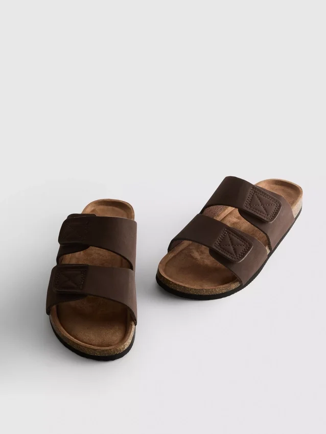 Sandalias de doble correa