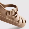 Sandalias de gelatina con diseño de rejilla