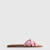 Sandalias de imitación de cuero trenzado