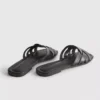 Sandalias de imitación de cuero trenzado