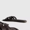 Sandalias de imitación de cuero trenzado