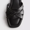 Sandalias de imitación de cuero trenzado