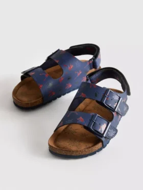 Sandalias de Marvel con Spider-Man y doble hebilla